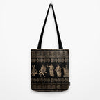 Greek Deities and Meander key ornament Tote Bag Gallery Image 2