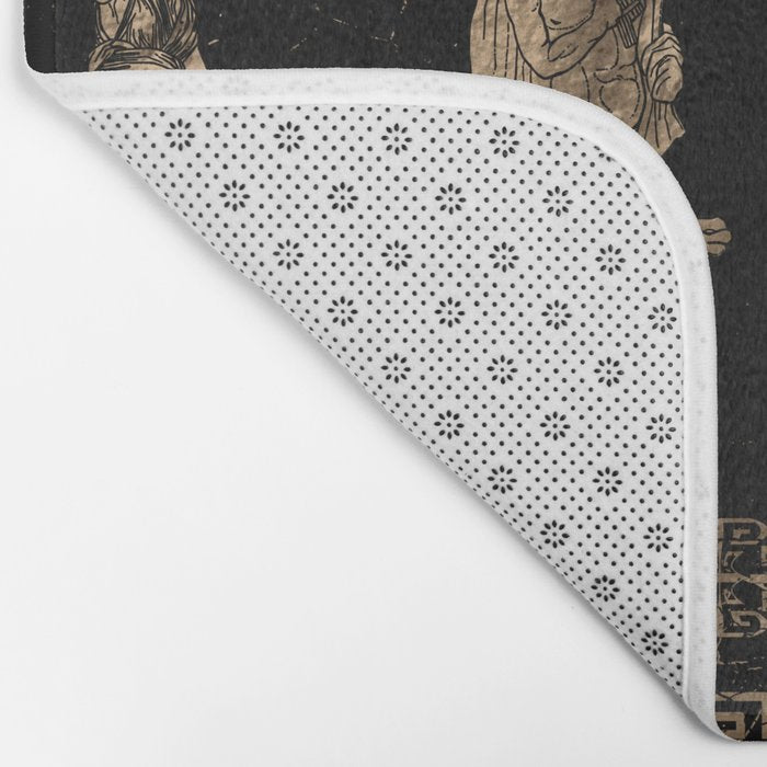 Greek Deities and Meander key ornament Bath Mat Gallery Image 2