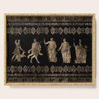 Greek Deities and Meander key ornament Serving Tray Gallery Image 1