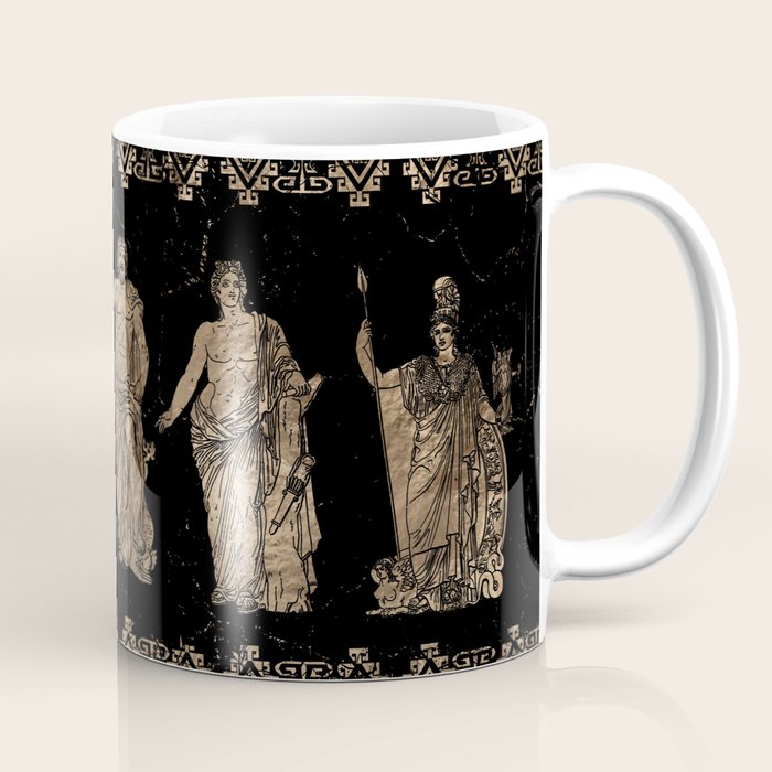 Greek Deities and Meander key ornament Coffee Mug Gallery Image 1