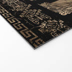Greek Deities and Meander key ornament Welcome Mat Gallery Image 2