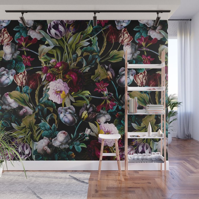 Night Forest X Wall Mural Gallery Image 1