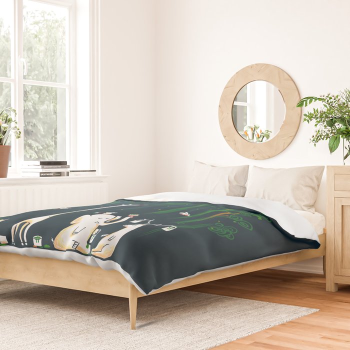 Re-paint the Forest Duvet Cover Gallery Image 2