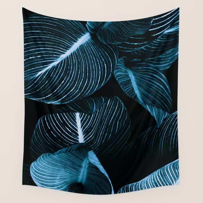 Unbridled - teal Wall Tapestry Gallery Image 1