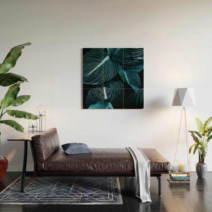 Unbridled - teal Wood Wall Art Gallery Image 2