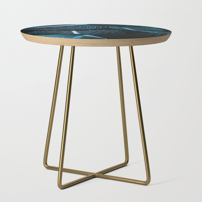 Unbridled - teal Side Table Gallery Image 1