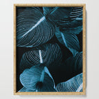 Unbridled - teal Serving Tray Gallery Image 1