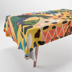 POP COLLAGE 01: Wild Edition Tablecloth Gallery Image 1