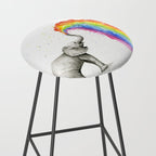 Rainbow Baby Elephant Stool Gallery Image 2