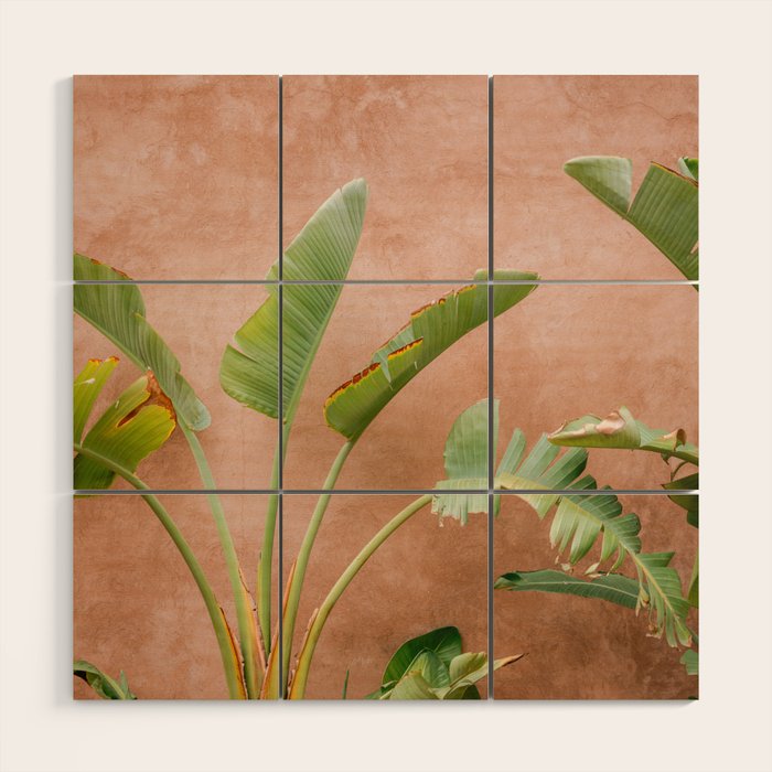Palms of Ourika Morocco | Pastel Travel Photography Marrakech Wood Wall Art Gallery Image 1