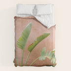 Palms of Ourika Morocco | Pastel Travel Photography Marrakech Duvet Cover Gallery Image 6