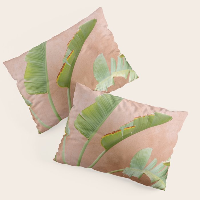 Palms of Ourika Morocco | Pastel Travel Photography Marrakech Pillow Sham Gallery Image 1