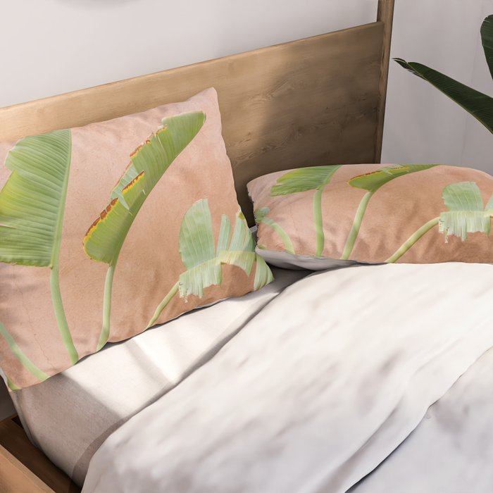 Palms of Ourika Morocco | Pastel Travel Photography Marrakech Pillow Sham Gallery Image 2