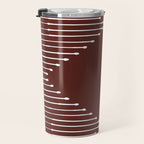 Geo (Red Wine) Travel Mug Gallery Image 3