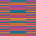 Mixed Stripes Pattern IX Retro Rainbow Coffee Mug Gallery Image 2
