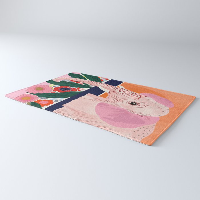 Elephant Spa Day Rug Gallery Image 3