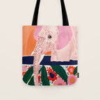 Elephant Spa Day Tote Bag Gallery Image 1