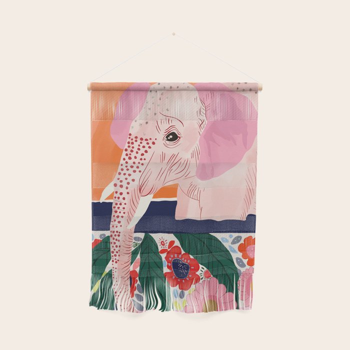 Elephant Spa Day Wall Hanging Gallery Image 1