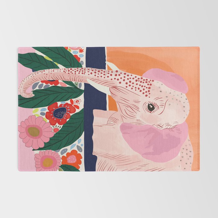Elephant Spa Day Rug Gallery Image 2