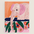 Elephant Spa Day Jigsaw Puzzle Gallery Image 1