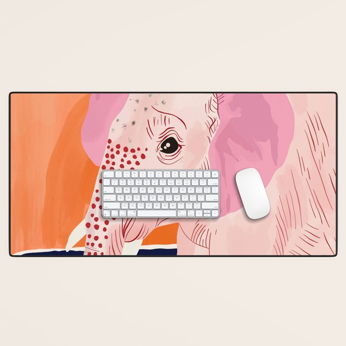 Elephant Spa Day Desk Mat Gallery Image 1