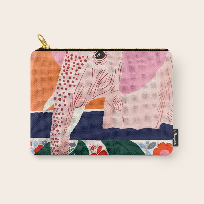 Elephant Spa Day Carry All Pouch Gallery Image 1