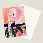 Elephant Spa Day Stationery Card Gallery Image 2