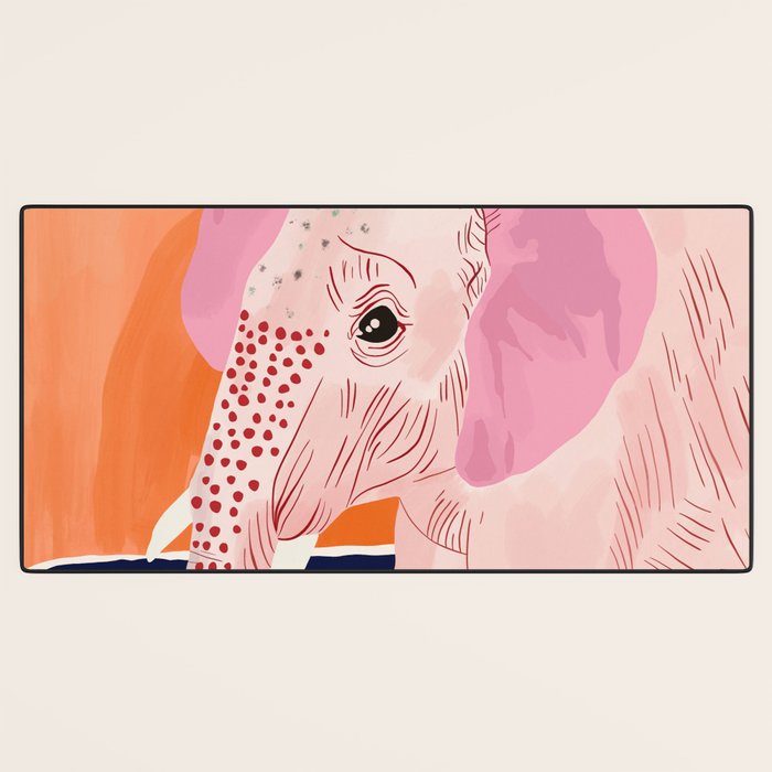 Elephant Spa Day Desk Mat Gallery Image 3