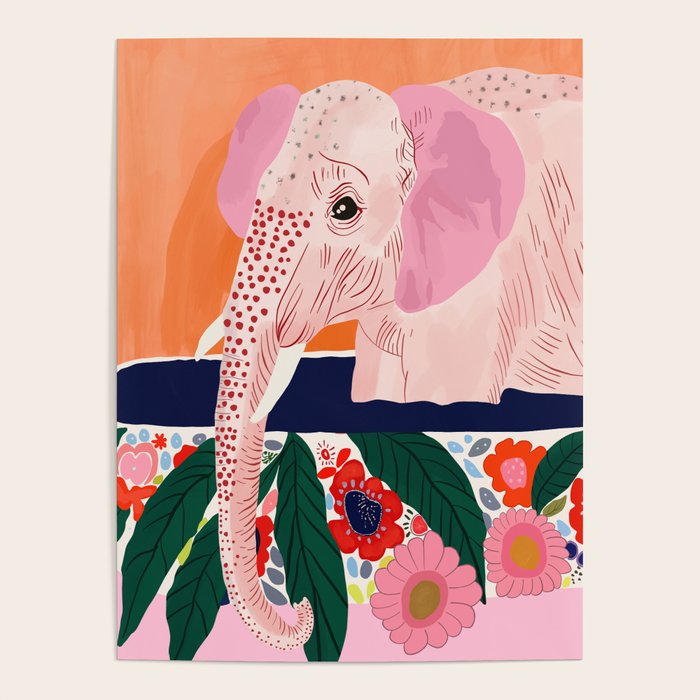 Elephant Spa Day Poster Gallery Image 1