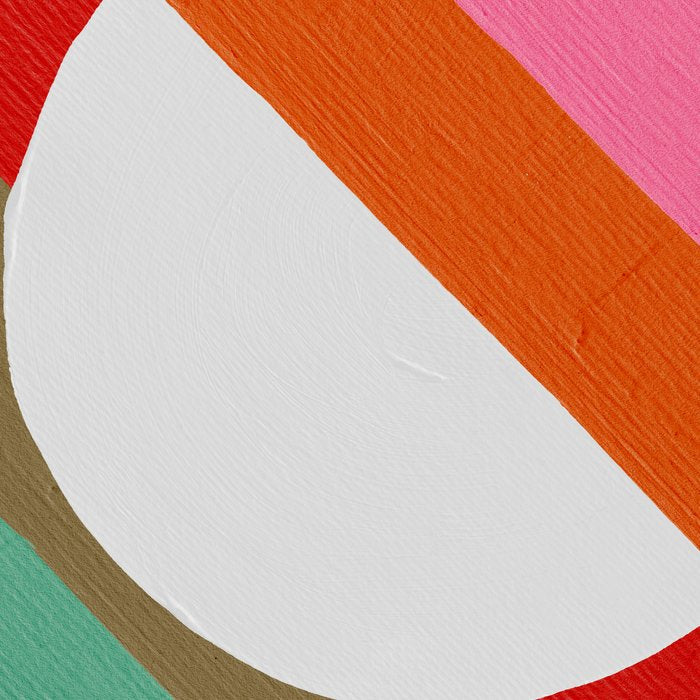 Diagonal Color Blocking - Rainbow Moon Coffee Mug Gallery Image 2