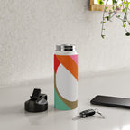 Diagonal Color Blocking - Rainbow Moon Water Bottle Gallery Image 4