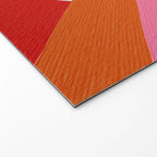 Diagonal Color Blocking - Rainbow Moon Welcome Mat Gallery Image 2