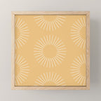 Minimalist Sunray Pattern XV Mini Art Print Gallery Image 1