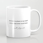 scott fitzgerald quote, love quote Coffee Mug Gallery Image 1