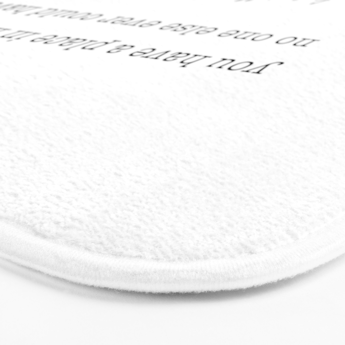 scott fitzgerald quote, love quote Bath Mat Gallery Image 3