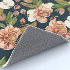 Tropical flowers autumn field D Rug Gallery Image 4