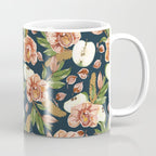 Tropical flowers autumn field D Coffee Mug Gallery Image 1