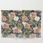 Tropical flowers autumn field D Wall Hanging Gallery Image 1