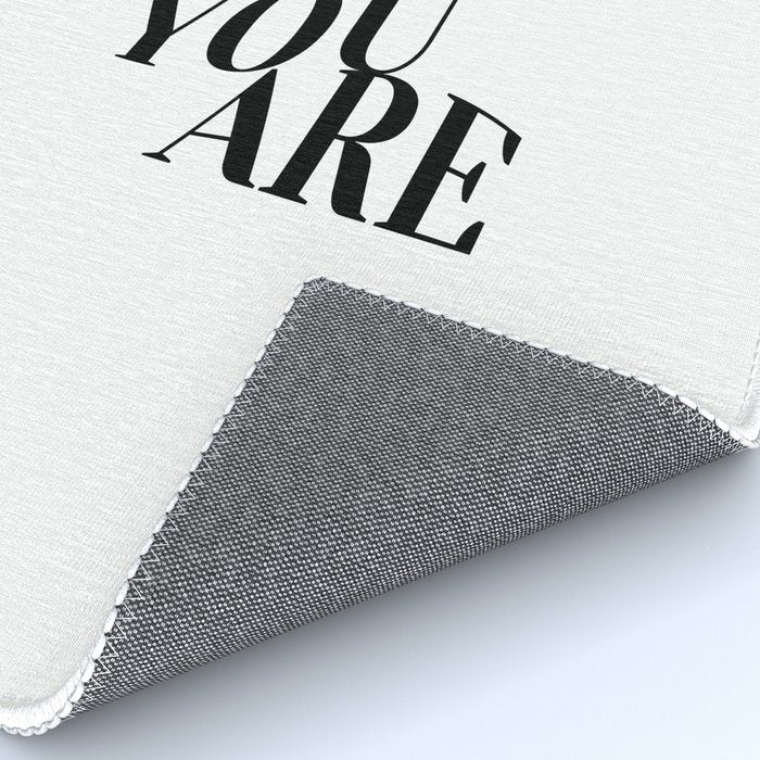 Come As You Are (Wavy - B&W) Rug Gallery Image 4