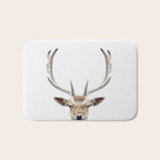 Deer Head Bath Mat Gallery Image 1