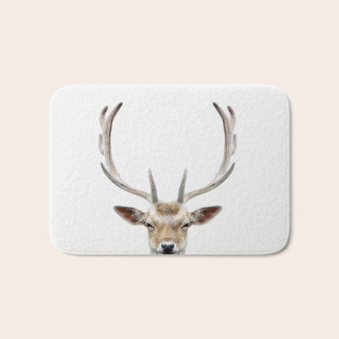 Deer Head Bath Mat Gallery Image 1