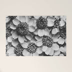 Yarrow flower blossoms vintage black and white photograph by Karl Blossfeldt   Welcome Mat Gallery Image 1