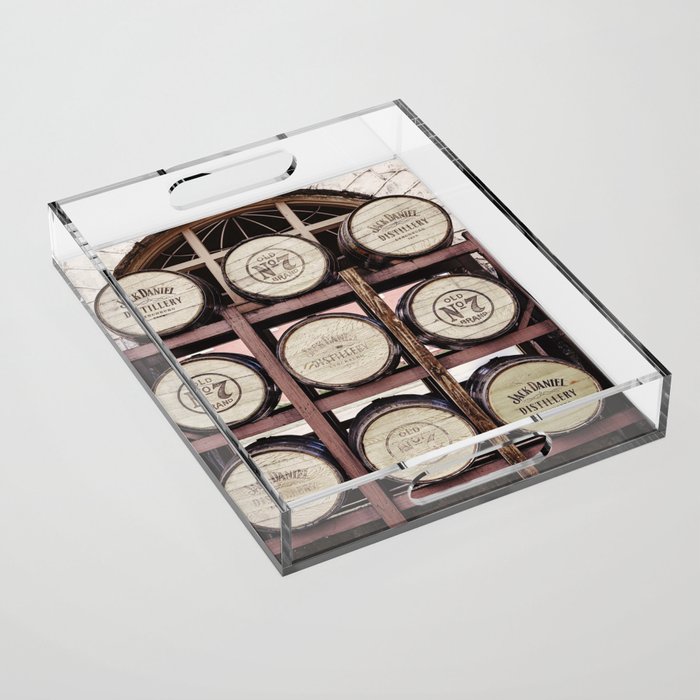 Whiskey Barrels x Bar Cart Decor Acrylic Tray Gallery Image 1