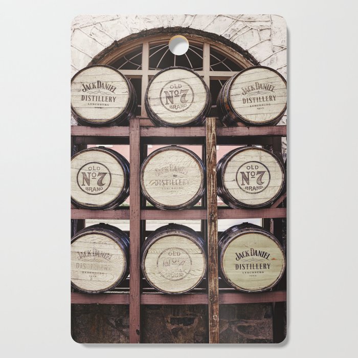 Whiskey Barrels x Bar Cart Decor Cutting Board Gallery Image 1