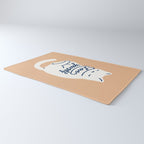 Love Yourself Cat Rug Gallery Image 3