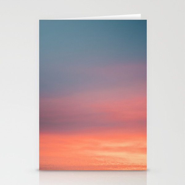 Colorful sunrise | Wanderlust fine art print photography | Sunset sky Stationery Card Gallery Image 1