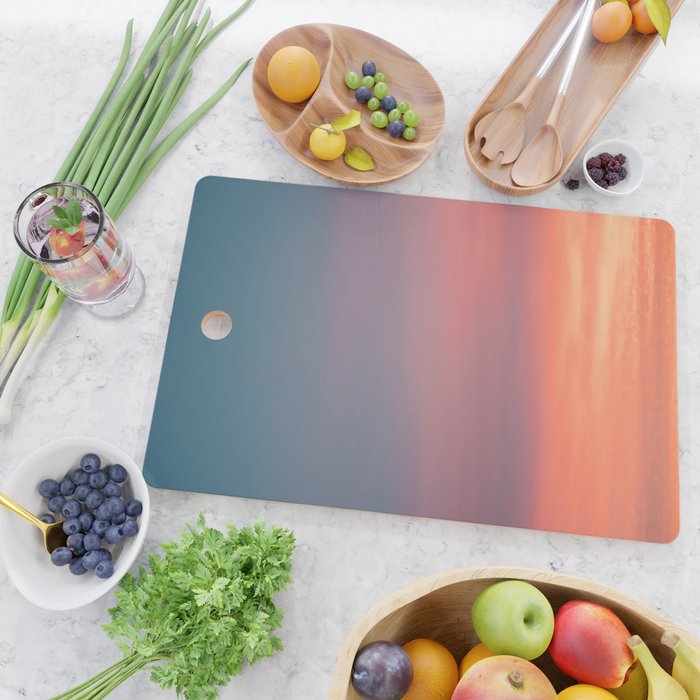 Colorful sunrise | Wanderlust fine art print photography | Sunset sky Cutting Board Gallery Image 2