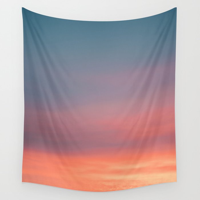 Colorful sunrise | Wanderlust fine art print photography | Sunset sky Wall Tapestry Gallery Image 1