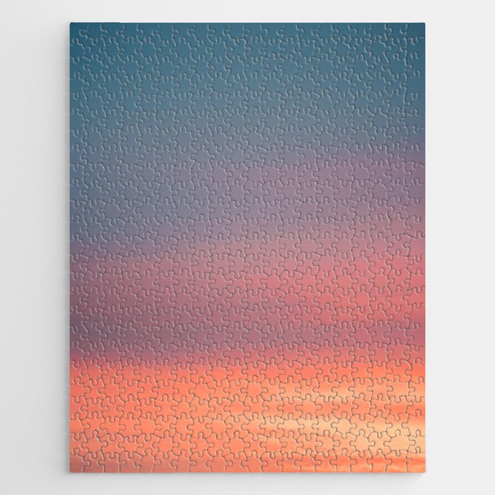 Colorful sunrise | Wanderlust fine art print photography | Sunset sky Jigsaw Puzzle Gallery Image 1