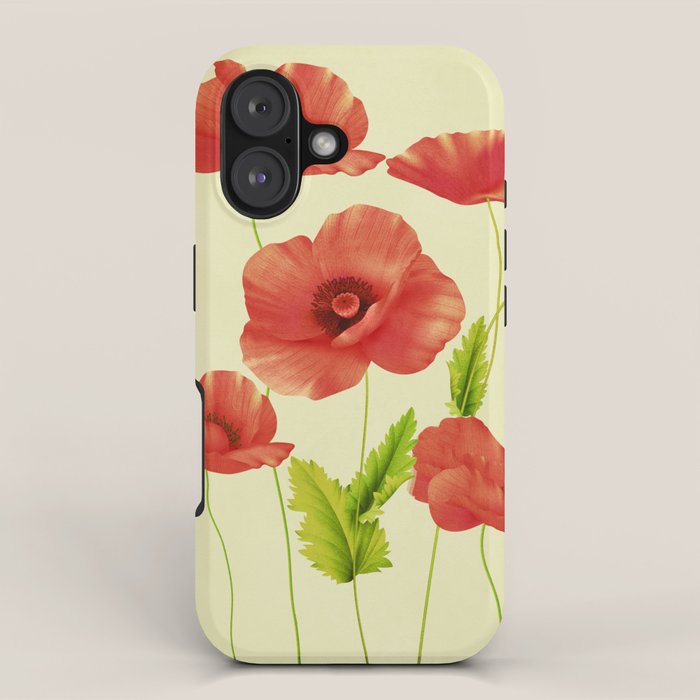 Red Poppies 3 iPhone Case Gallery Image 1